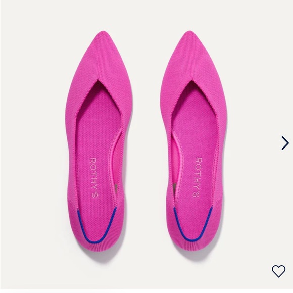 Rothy’s size 5 the Point in Dragon Fruit - Picture 2 of 4